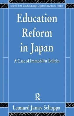 bokomslag Education Reform in Japan