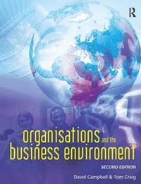 bokomslag Organisations and the Business Environment