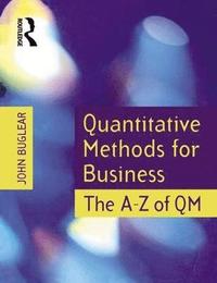 bokomslag Quantitative Methods for Business