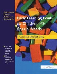 bokomslag Early Learning Goals for Children with Special Needs
