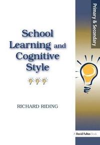 bokomslag School Learning and Cognitive Styles