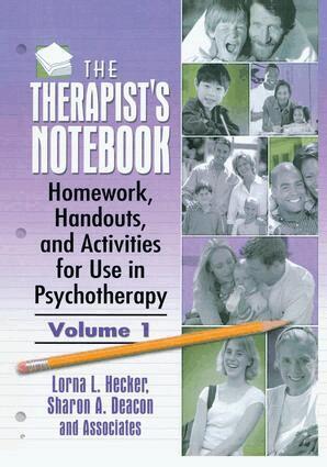 Lorna L Hecker, Sharon A. Deacon - Therapist's Notebook, Inbunden