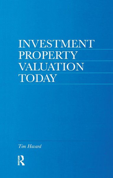 bokomslag Investment Property Valuation Today