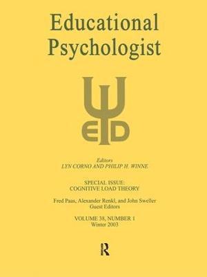 Fred Paas, Alexander Renkl, John Sweller - Cognitive Load Theory, Inbunden