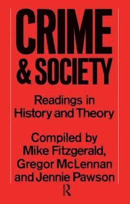 Crime and Society 1