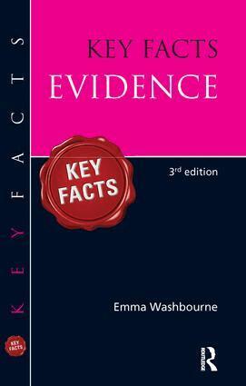 Emma Washbourne - Key Facts Evidence, Inbunden