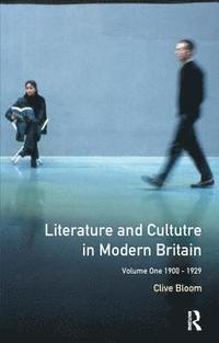 bokomslag Literature and Culture in Modern Britain: Volume 1