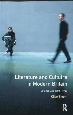 Clive Bloom, Clive Bloom - Literature and Culture in Modern Britain, Inbunden