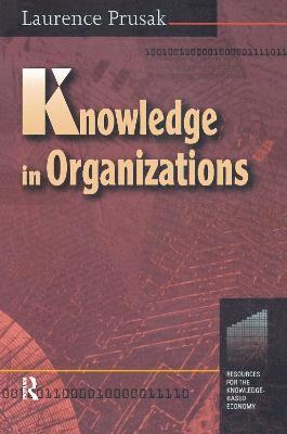 bokomslag Knowledge in Organisations