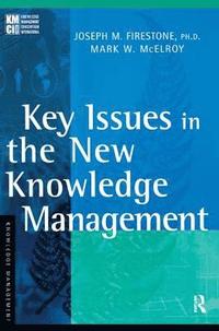 bokomslag Key Issues in the New Knowledge Management