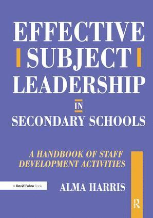 bokomslag Effective Subject Leadership in Secondary Schools