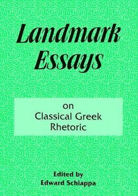 bokomslag Landmark Essays on Classical Greek Rhetoric