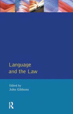 Language and the Law 1