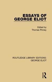 bokomslag Essays of George Eliot