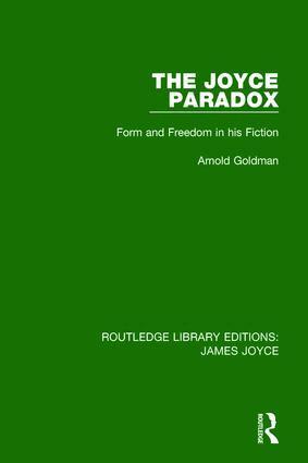Arnold Goldman - Joyce Paradox, Häftad