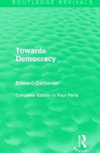 bokomslag Towards Democracy