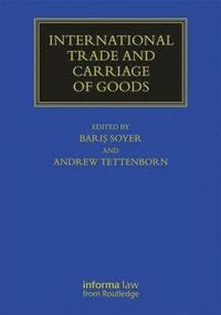 bokomslag International Trade and Carriage of Goods