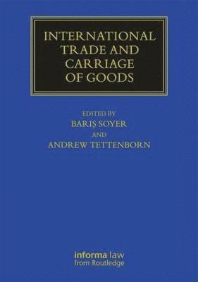 bokomslag International Trade and Carriage of Goods