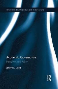bokomslag Academic Governance