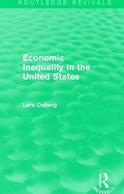 bokomslag Economic Inequality in the United States