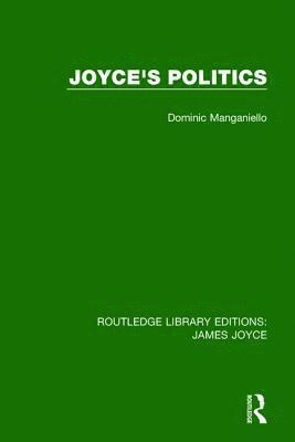 Dominic Manganiello - Joyce's Politics, Häftad