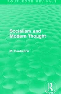 bokomslag Socialism and Modern Thought