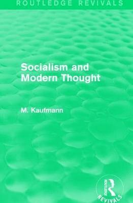 bokomslag Socialism and Modern Thought