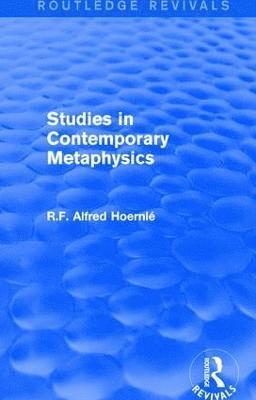 Studies in Contemporary Metaphysics 1