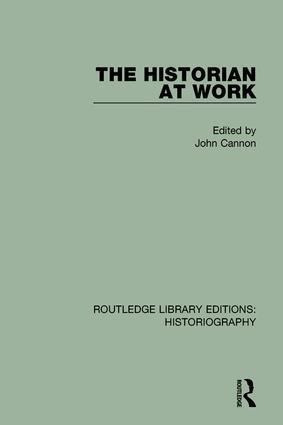 John Cannon - Historian At Work, Häftad