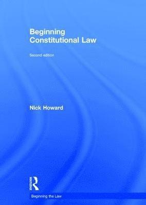 bokomslag Beginning Constitutional Law