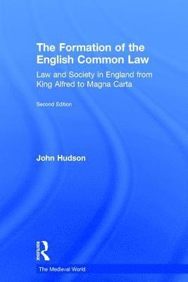 bokomslag The Formation of the English Common Law