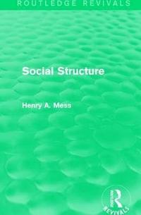 bokomslag Social Structure