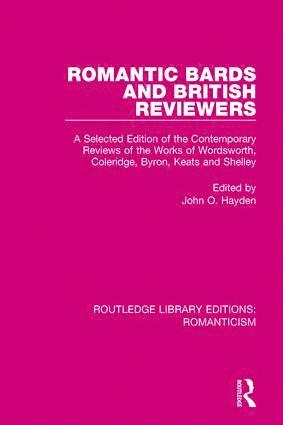 Romantic Bards and British Reviewers 1