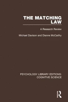 bokomslag Matching Law