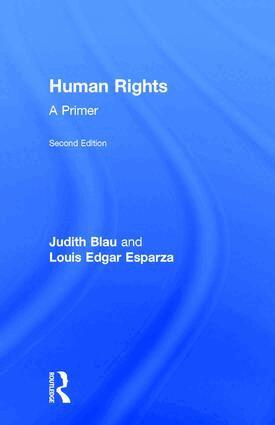 Judith Blau, Louis Edgar Esparza - Human Rights, Inbunden