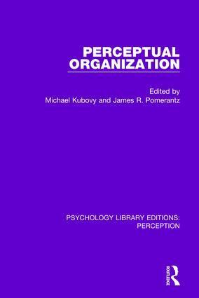 Michael Kubovy, James R. Pomerantz - Perceptual Organization, Inbunden
