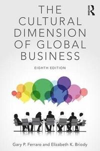 bokomslag The Cultural Dimension of Global Business