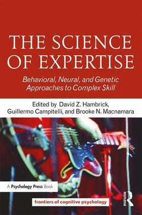 David Z. Hambrick, Guillermo Campitelli, Brooke N. Macnamara - Science of Expertise, Häftad