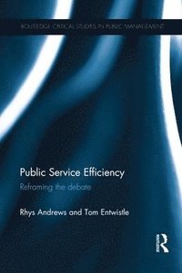 bokomslag Public Service Efficiency