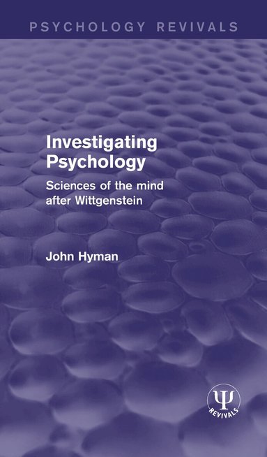 John Hyman - Investigating Psychology, Inbunden