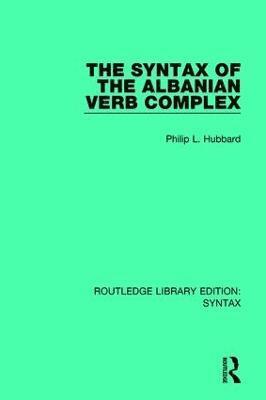 The Syntax of the Albanian Verb Complex 1