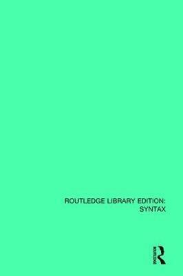 bokomslag An Introduction to Transformational Syntax