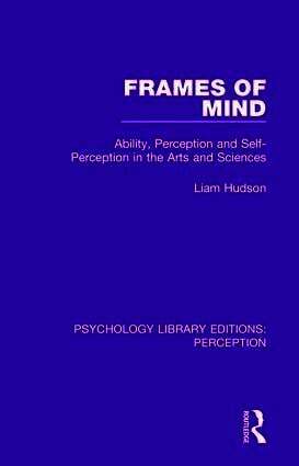 Liam Hudson - Frames of Mind, Inbunden