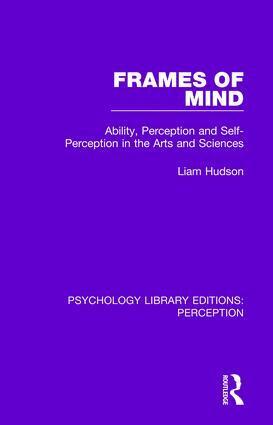 Liam Hudson - Frames of Mind, Häftad