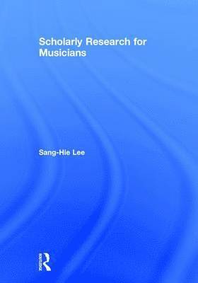 Scholarly Research for Musicians 1