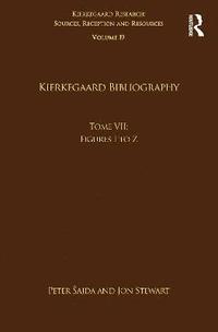 bokomslag Volume 19, Tome VII: Kierkegaard Bibliography