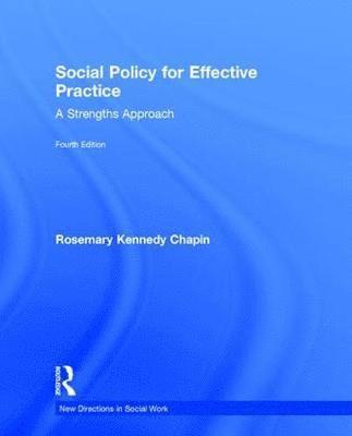 bokomslag Social Policy for Effective Practice