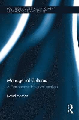 bokomslag Managerial Cultures