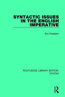 Syntactic Issues in the English Imperative 1