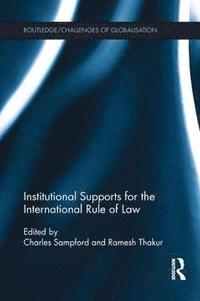 bokomslag Institutional Supports for the International Rule of Law